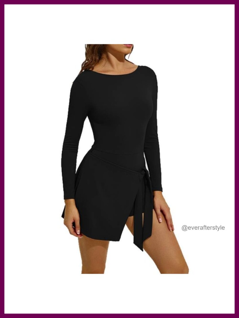 Sleeveless Tennis Dress with Built-in Shorts and Wrap Skirt